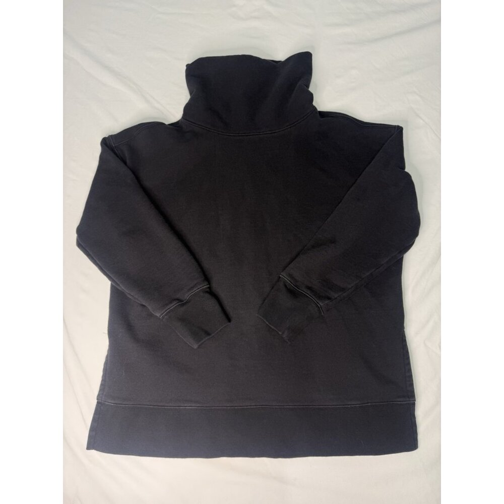 Athleta 24/7 Funnel Neck Sweatshirt Top WOMEN’S SMALL